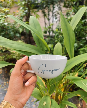 personalized cappuccino mugs
