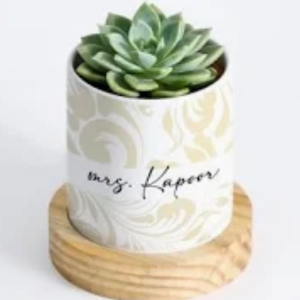 personalized planter
